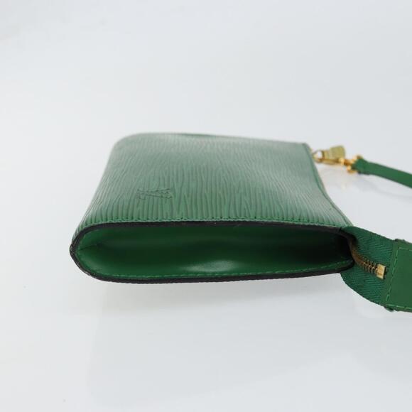 LOUIS VUITTON Epi Pochette Accessoires Accessory Pouch Green M52984 Auth th6474 - Picture 3 of 16